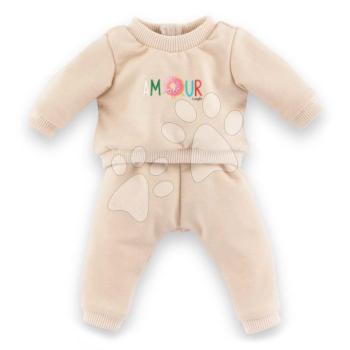 Melegítő szett játékbabára Beige Tracksuit Mon Grand Poupon Corolle 42 babának 24 hó-tól kép
