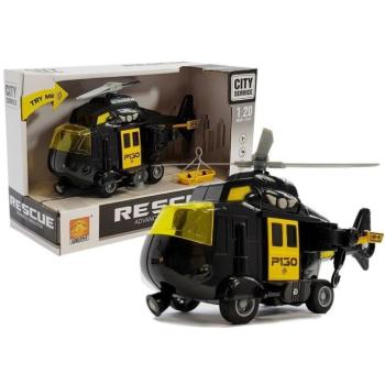 Mentőhelikopter 1:20 fényekkel és hangokkal fekete kép