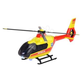 Mentőhelikopter Airbus H135 Rescue Helicopter Majorette fém hanggal és fénnyel 25,5 cm hosszú kép