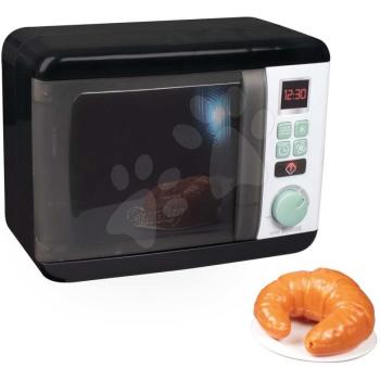 Mikró hanggal és fénnyel Tefal Electronic Microwave Smoby elektronikus croissant és "cric-crac" gomb szürke-oliva kép