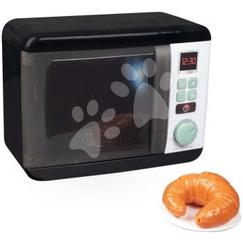 Mikrohullámú sütő hanggal és fénnyel Tefal Electronic Microwave Smoby elektronikus "cric-crac" gomb és kiegészítők szürkés-oliva kép