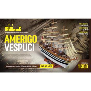 MINI MAMOLI Amerigo Vespucci 1:350 kit kép