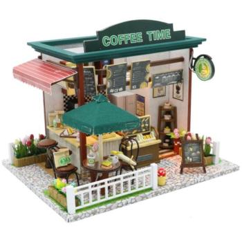 Miniatűr a ház Ideje kávézni kép