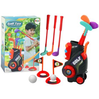 Minigolf szett gyerekeknek kerekes kocsival kép
