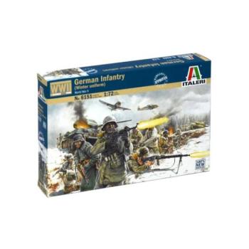 Model Kit figurák 6151 - II. Világháború - NÉMET INFANTRIA (téli egyenruha) (1:72) kép