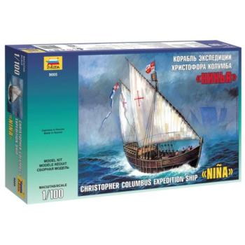 Model Kit hajó 9005 - Caravel "Nina" (1:100) kép