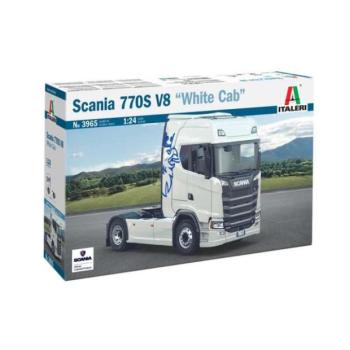 Model Kit kamion 3965 - Scania S770 V8 "White Cab" (1:24)