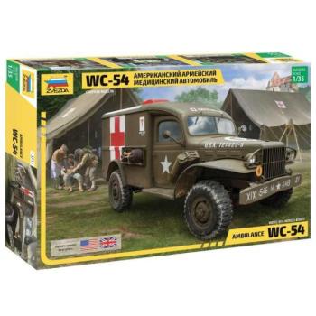 Model Kit katonai 3711 - Dodge WC-54 Mentőautó (1:35) kép