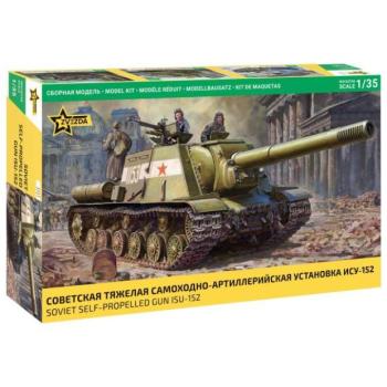 Model Kit katonai 3721 - Szovjet önjáró löveg ISU-152 (1:35) kép