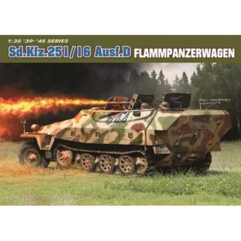 Model Kit katonai 6219 - Sd.Kfz.251/16 Ausf.D (1:35)