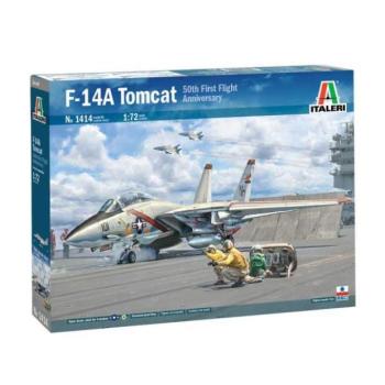Model Kit kit 1414 repülőgép - F-14A Tomcat (1:72) kép