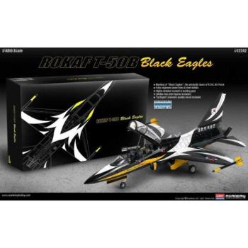 Model Kit repülőgép 12242 - ROKAF T-50B "BLACK EAGLES" (1:48) kép