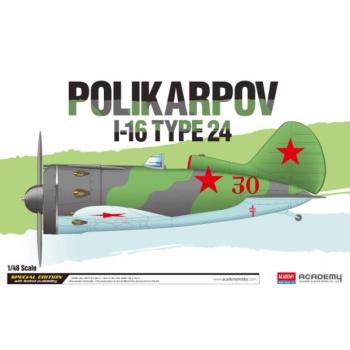 Model Kit repülőgép 12314 - Polikarpov I-16 Type 24 LE: (1:48) kép