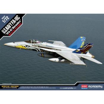 Model Kit repülőgép 12534 - F / A-18C US NAVY VFA-82 "MARAUDERS" LE: (1:72) kép