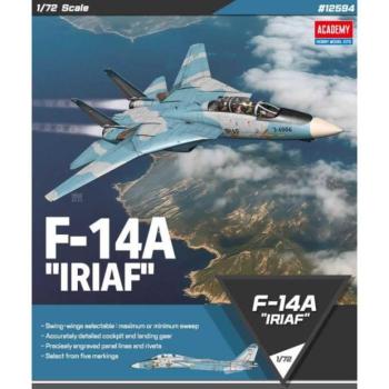 Model Kit repülőgép 12594 - F-14A "IRIAF" (1:72) kép