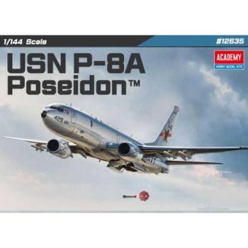 Model Kit repülőgép 12635 - USN P-8A Poseidon (1:144) kép