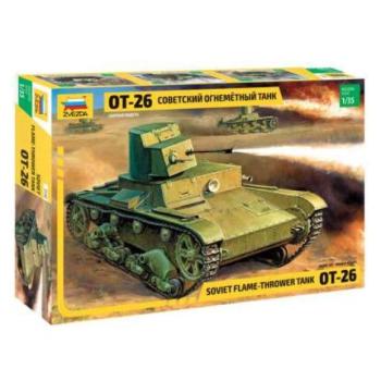 Model Kit tartály 3540 - T-26 lángszóró (újbóli kiadás) (1:35) kép