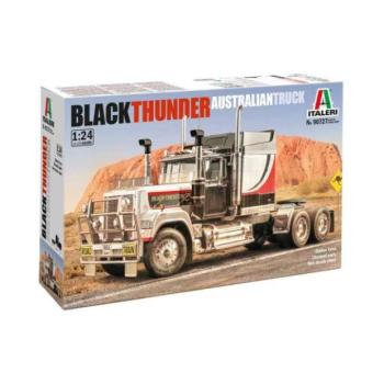 Model Kit teherautó 90727 - Fekete Mennydörgés Ausztrál Teherautó (1:24) kép