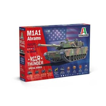 Model Kit War Thunder tank 35108 - M1A1 Abrams (1:35) kép