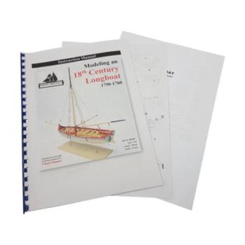 Model Shipways Longboat 1:48 készlet kép