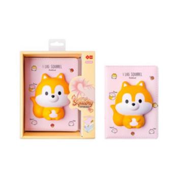 Mókusos squishy füzet kép