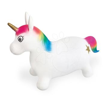 Mondo ugráló egyszarvú Unicorn Ride on gumiból fehér 9132 kép