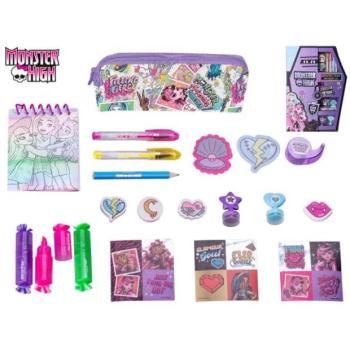 Monster High tok írószerekkel és matricákkal