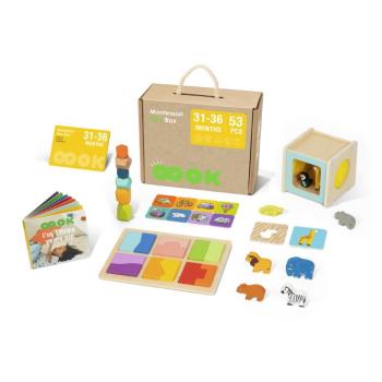 Montessori Oktatódoboz 31-36 hónapos gyerekeknek kép