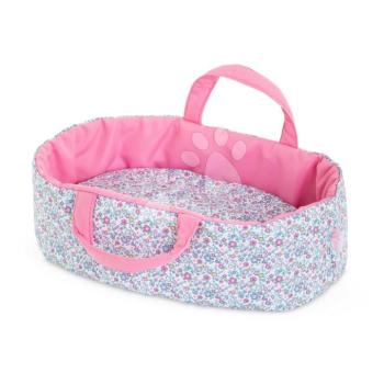 Mózeskosár játékbabának Flowered Carry Bed Corolle 30 cm babának 18 hó-tól kép
