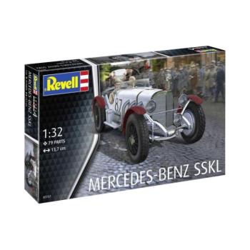 Műanyag ModelKit autó 07737 - Mercedes-Benz SSKL (1:32) kép
