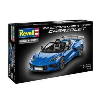 Műanyag ModelKit autó 07750 - Corvette C8 Cabriolet (1:25) kép
