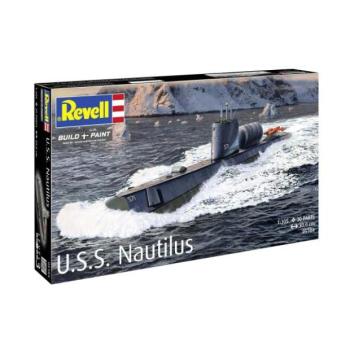 Műanyag ModelKit tengeralattjáró 05184 - U.S.S. Nautilus (1:305) kép