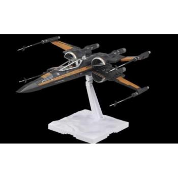 Műanyag Modellkészlet BANDAI SW 01216 - Poe X-szárnyú vadászgépe (1:72) kép