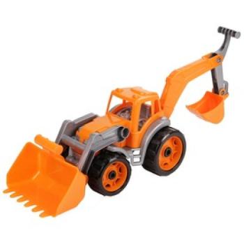 Műanyag traktor markolókkal - 50 cm, többféle kép