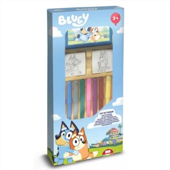Multiprint Bluey nyomdakészlet filcekkel, 9 db-os kép