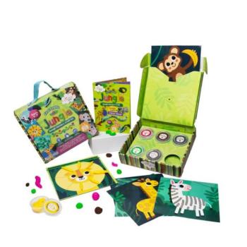 MY CREATIVE BOX® Szenzoros kreatív készlet modellezéshez Dzsungel kép