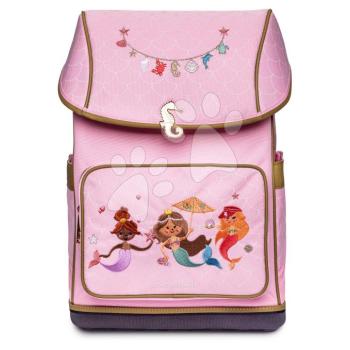 Nagy iskolai hátizsák Ergomaxx Mermaids Jeune Premier ergonomikus luxus kivitel 42*27 cm kép
