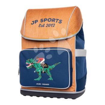 Nagy iskolai hátizsák Ergomaxx Polo Dino Jeune Premier ergonomikus luxus kivitel 41*27 cm kép