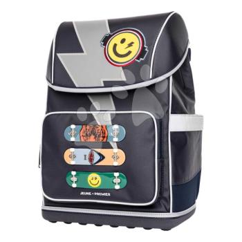 Nagy iskolai hátizsák Ergomaxx Skate Jeune Premier ergonomikus luxus kivitel 41*27 cm kép