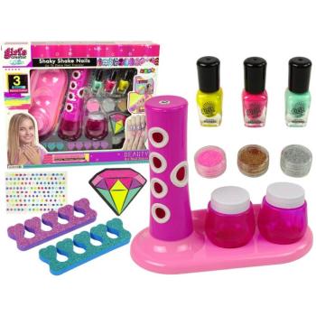 Nail Art Kit Nail Glitter adagoló körömmatricák kép