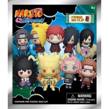 Naruto 6 figura kulcstartós meglepetéscsomag 6 cm-es - többféle kép