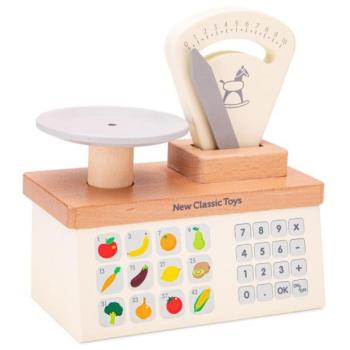 New Classic Toys Gyermek fa mérleg kép