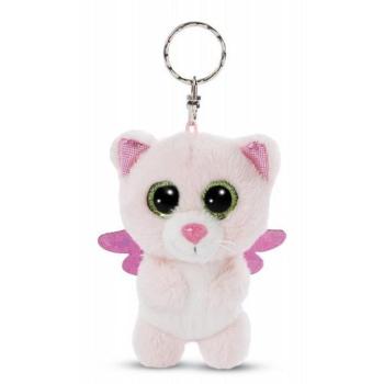 NICI Glubschis kulcstartó Angel Cat Malli 9cm kép