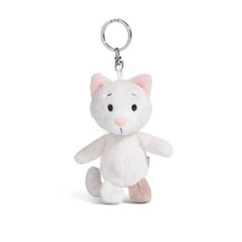 NICI kulcstartó Love Cute cat 10cm GREEN kép