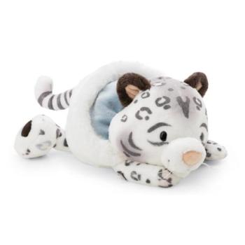 NICI plüss Hóleopárd Eleni Snowbell 20cm, fekvő