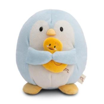 NICI plüss MyMochi Pingvin Waddle 16cm kacsával ajándékcsomagolásban kép