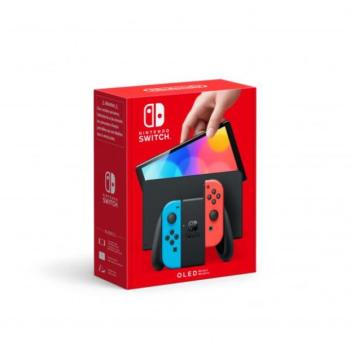Nintendo Switch - OLED modell (Neonkék/Neonpiros) kép