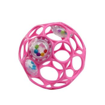 OBALL Toy Oball RATTLE 10 cm sötét rózsaszín 0m+ kép
