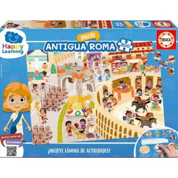 Oktató puzzle Róma Happy Learning Educa 300 darabos tevékenységekkel spanyol 6 évtől kép