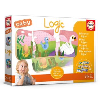 Oktatójáték legkisebbeknek Baby Logic Educa Ismerkedünk a logikával 24 hótól EDU18120 kép
